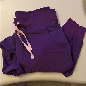 FIGS zamora jogger ultra violet petite